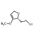 CAS 登录号：237769-80-1， 2-[(2R)-3-甲氧基-2,5-二氢-2-呋喃基]乙硫醇