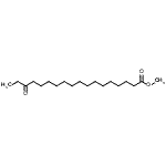 CAS 登录号：2380-31-6， 甲基16-氧代硬脂酸酯