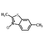 CAS 登录号：23808-64-2， 2,6-二甲基-1,3-苯并噻唑3-氧化物