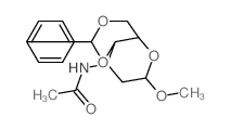 CAS 登录号：23819-31-0， 甲基 3-(乙酰氨基)-2,3-二脱氧-4,6-O-亚苄基-alpha-D-核-吡喃己糖苷