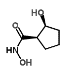 CAS 登录号：238434-43-0， (1R,2S)-N,2-二羟基环戊烷甲酰胺