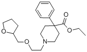 CAS 登录号：2385-81-1， 1-[2-(四氢呋喃-2-基甲氧基)乙基]-4-苯基哌啶-4-羧酸乙酯