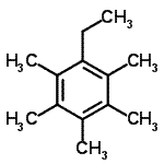 CAS 登录号：2388-04-7， 1-乙基-2,3,4,5,6-五甲基苯