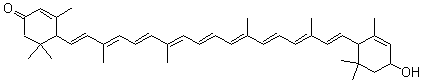 CAS 登录号：23984-55-6， 3'-氧代叶黄素