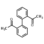 CAS 登录号：24017-95-6， 1,1'-(2,2'-联苯二基)二乙酮
