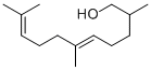 CAS#: 24048-14-4， 2,6,10-Trimethyl-5,9-Undecadien-1-Ol