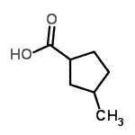 CAS 登录号：24070-68-6， 3-甲基环戊烷羧酸