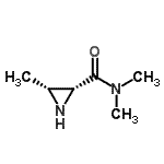 CAS 登录号：240805-41-8， (2R,3R)-N,N,3-三甲基-2-氮丙啶甲酰胺