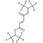 CAS 登录号：24120-21-6， 二(1,1,1,3,3,3-六氟-2-丙基)(2E)-2-丁烯二酸酯