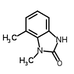 CAS 登录号：24133-89-9， 1,7-二甲基-1,3-二氢-2H-苯并咪唑-2-酮