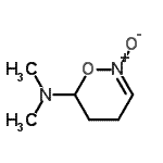 CAS 登录号：241803-83-8， N,N-二甲基-5,6-二氢-4H-1,2-恶嗪-6-胺2-氧化物