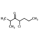 CAS 登录号：24251-73-8， 4-氯-2-甲基-3-庚酮