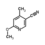 CAS#: 243469-66-1， 6-Methoxy-4-Methylnicotinonitrile
