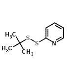 CAS 登录号：24367-44-0， 2-[(2-甲基-2-丙基)二硫基]吡啶