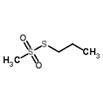 CAS#: 24387-69-7， S-Propyl methanesulfonothioate