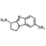 CAS 登录号：244151-84-6， (3S)-7-甲基-2,3-二氢-1H-吡咯并[1,2-a]苯并咪唑-3-胺