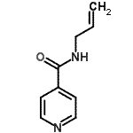CAS 登录号：244284-09-1， N-烯丙基异烟酰胺