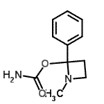 CAS#: 24466-51-1， 1-Methyl-2-Phenyl-2-Azetidinyl Carbamate