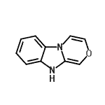CAS 登录号：245-51-2， 10H-[1,4]恶嗪并[4,3-a]苯并咪唑