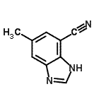 CAS#: 245096-16-6， 5-Methyl-1H-Benzimidazole-7-Carbonitrile