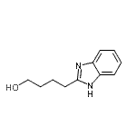 CAS 登录号：2453-51-2， 4-(1H-苯并咪唑-2-基)-1-丁醇