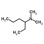 CAS 登录号：24552-03-2， N,N-二甲基-3-己胺