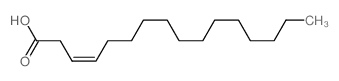 CAS 登录号：2457-70-7， (Z)-十六碳-3-烯酸