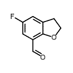 CAS#: 245762-36-1， 5-Fluoro-2,3-Dihydro-1-Benzofuran-7-Carbaldehyde