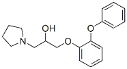 CAS#: 24588-98-5， 1-(2-Phenoxyphenoxy)-3-(1-Pyrrolidinyl)-2-Propanol