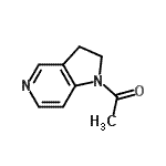 CAS 登录号：24603-29-0， 1-(2,3-二氢-1H-吡咯并[3,2-c]吡啶-1-基)乙酮