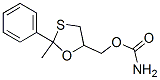 CAS#: 24606-90-4， 2-Methyl-2-Phenyl-1,3-Oxathiolane-5-Methanol Carbamate