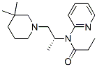 CAS 登录号：24608-96-6， N-[[R,(-)]-2-(3,3-二甲基哌啶基)-1-甲基乙基]-N-(2-吡啶基)丙酰胺