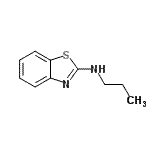 CAS 登录号：24622-33-1， N-丙基-1,3-苯并噻唑-2-胺