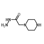 CAS 登录号：24637-27-2， 2-(1-哌嗪基)乙酰肼