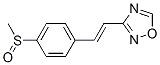 CAS 登录号：24664-13-9， 3-(4-甲基亚磺酰苯乙烯基)-1,2,4-恶二唑