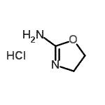 CAS 登录号：24665-92-7， 4,5-二氢-1,3-恶唑-2-胺盐酸盐(1:1)