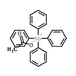 CAS 登录号：24696-71-7， 四苯基锑乙酸盐