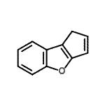 结构式 CAS# 247-09-6, 1H-苯并[b]环戊二烯并[D]呋喃
