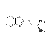 CAS 登录号：247027-96-9， (2R)-1-(1,3-苯并噻唑-2-基硫基)-2-丙胺