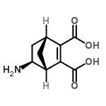 CAS 登录号：247028-54-2， (1R,4R,5S)-5-氨基双环[2.2.1]庚-2-烯-2,3-二甲酸
