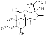 CAS 登录号：24703-00-2， 6-羟基倍他米松