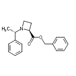 CAS#: 247051-66-7， Benzyl (2S)-1-[(1S)-1-Phenylethyl]-2-Azetidinecarboxylate