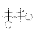 CAS 登录号：247170-26-9， 1,1,1,6,6,6-六氟-2,5-二苯基-3-己炔-2,5-二醇