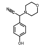 CAS 登录号：247565-44-2， (4-羟基苯基)(4-吗啉基)乙腈
