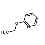 CAS 登录号：24903-72-8， 4-乙氧基嘧啶