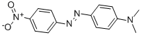 结构式 CAS# 2491-74-9, N,N-二甲基-4-[2-(4-硝基苯基)偶氮]-苯胺