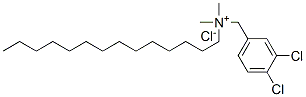 CAS 登录号：24922-77-8， (3,4-二氯苄基)二甲基十四烷基氯化铵