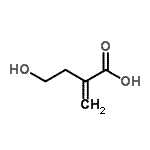 CAS 登录号：24923-76-0， 4-羟基-2-亚甲基丁酸
