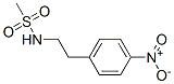 CAS 登录号：24954-60-7， N-(4-硝基苯乙基)甲烷磺酰胺