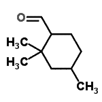 CAS 登录号：249636-32-6， 2,2,4-三甲基环己烷甲醛